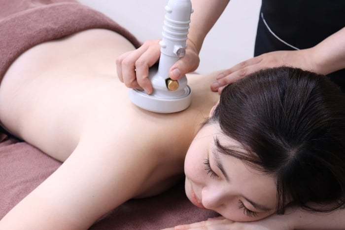 背面の筋膜解放ケア